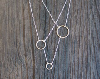 Sterling Silver MOVEMENT Necklace • Multi Strand Necklace • Sterling Silver Movement Necklace • Sterling Silver Statement Necklace