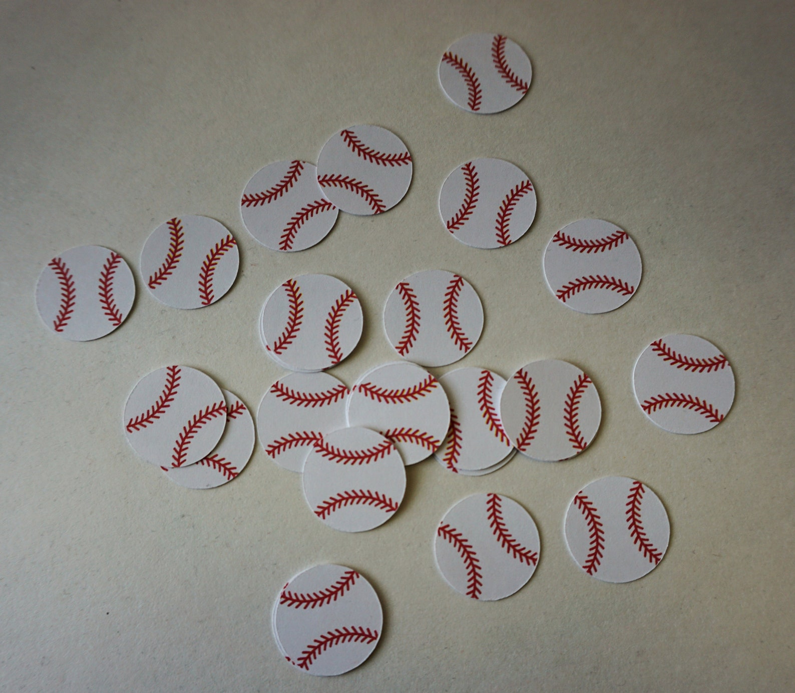 Baseball Confetti Baseball Themed Party and Shower Sports Etsy