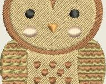 Eule - Wald Babys Stickerei Design - digitaler Download