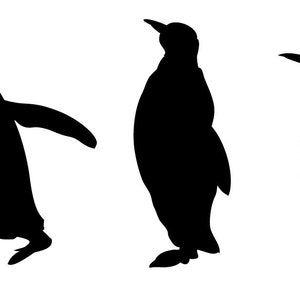 Digitized Embroidery Design with Multiple Formats - Instant Download - Machine Embroidery - Penguines Design - For Embroidery Machines
