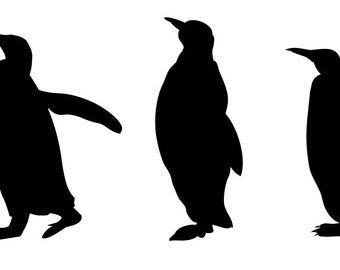 Pinguine Stickerei Design - Digital Download