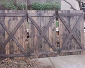 RUSTIC BARN DOORS Large Wood Shutters 3ftx5ft Reclaimed Photography Back Drop Wedding Studio Backdrop Store Display Table Top Lot Of Three