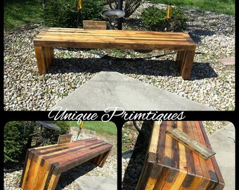 Rustic benches Etsy Rustic benches Etsy