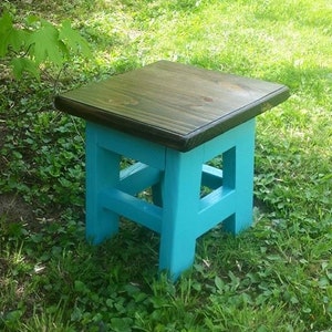 SMALL GARDEN STOOL Rustic Kids Children Rustic Reclaimed Wood - Etsy