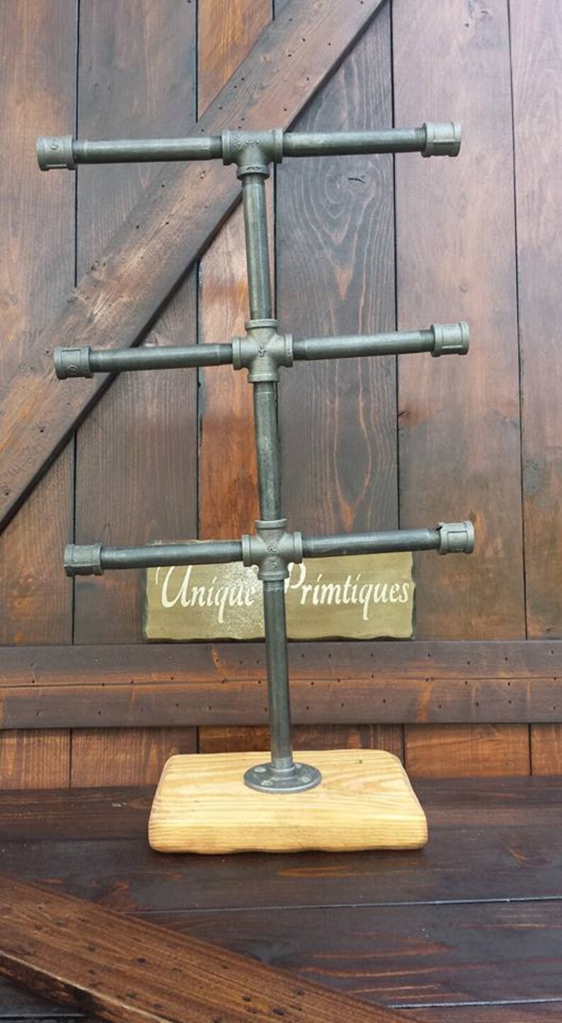 INDUSTRIAL Pipe Metal Coffee Mug Holder Home Office Business Etsy