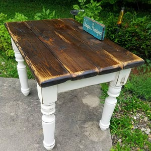 RUSTIC FARMHOUSE TABLE