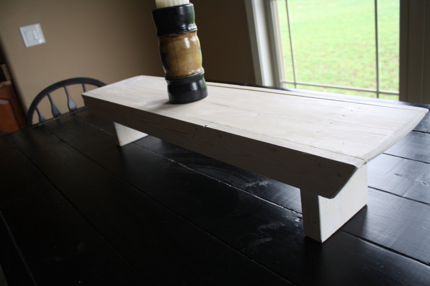 TABLE RISER Unique Primtiques Primitive White Wash Pickling | Etsy