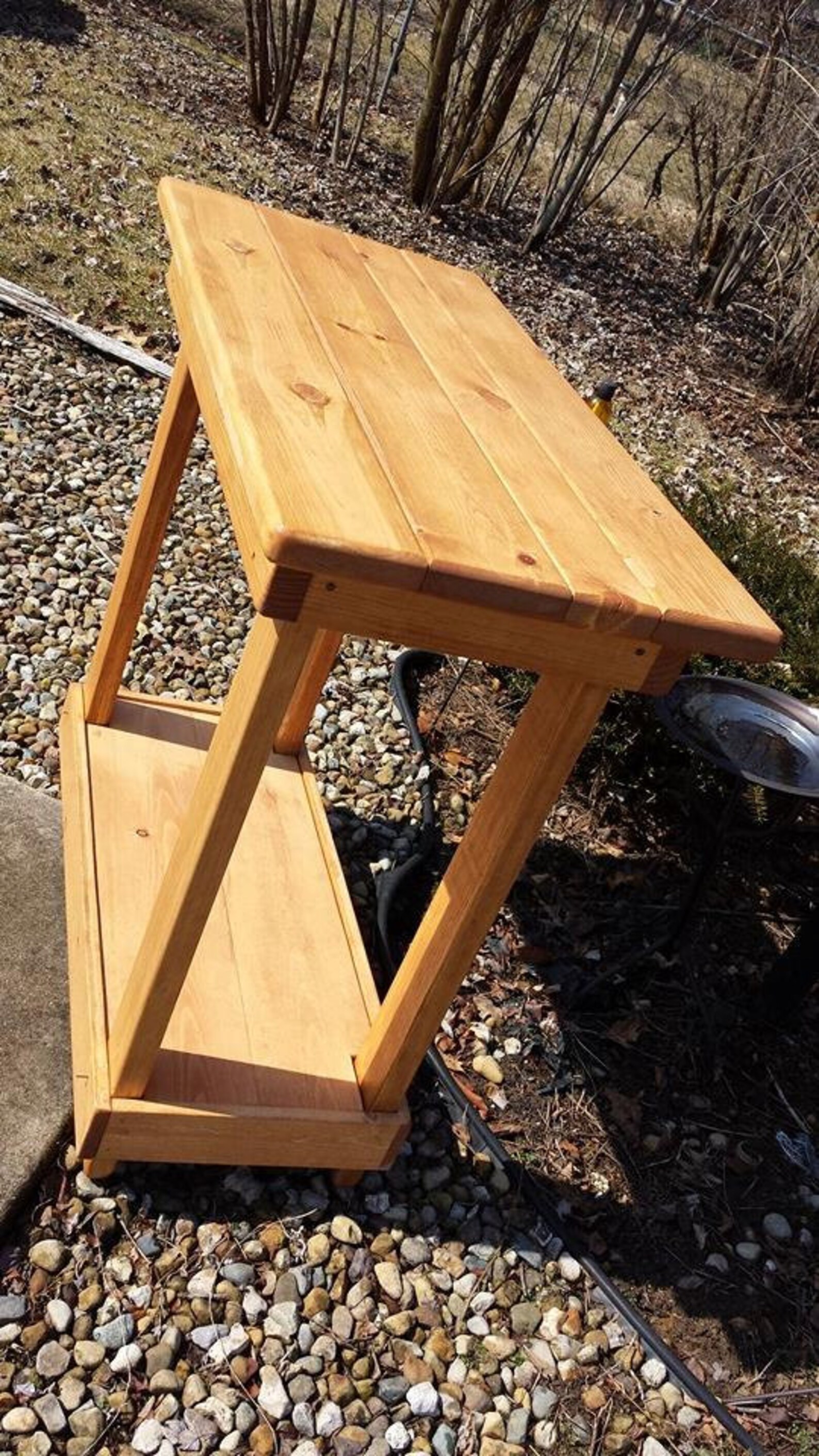 Unique Primtiques Rustic Multi Functional Tall Table Kitchen Island BAR ...