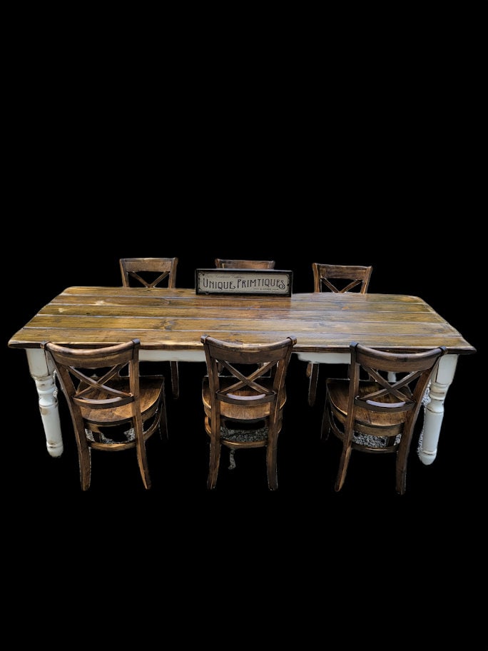 7+ 6 Foot Farm Table