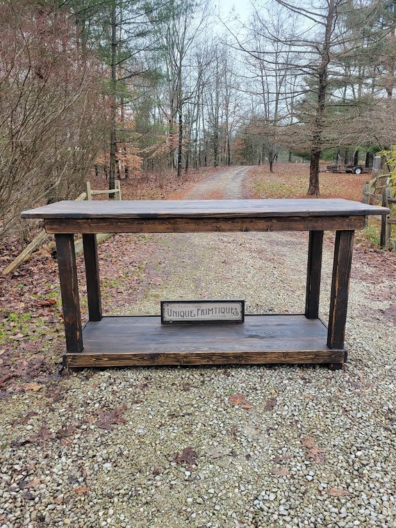 Rustic island bench new arrivals