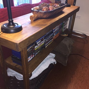 RUSTIC ENTRYWAY TABLE