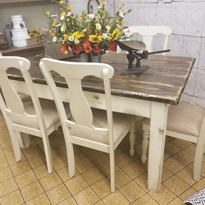 Rustic FARMHOUSE TABLE