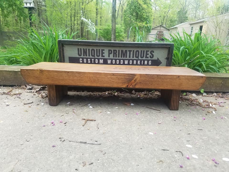 RUSTIC TABLE RISER Unique Primtiques Primitive | Etsy