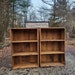 RUSTIC FARMHOUSE BOOKCASE Farm House Country Cabin Shelving Reclaimed ...