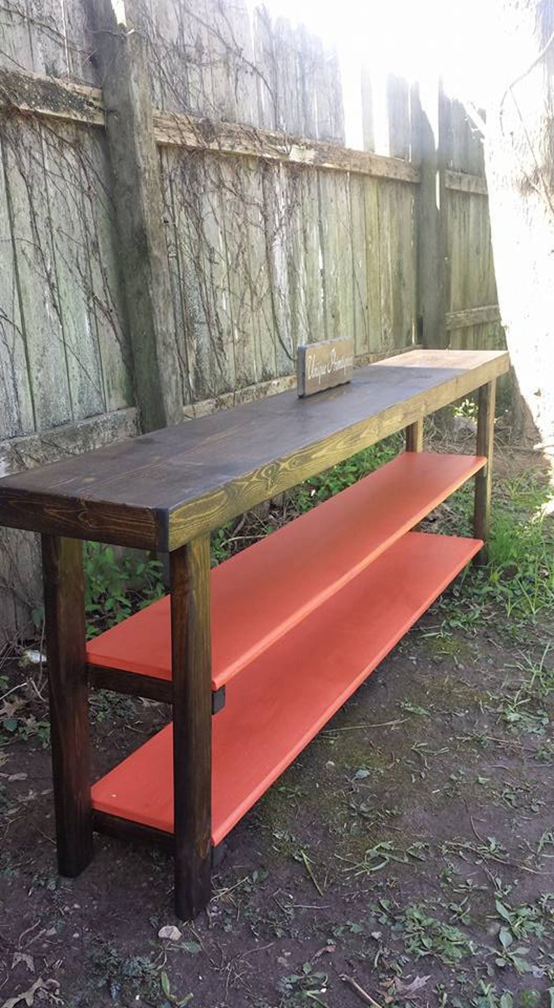 ENTRYWAY ENTRY TABLE Accent Long Extra Large Sofa Console Hall Bar ...
