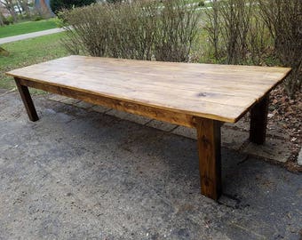 Rustic FARMHOUSE Farm Table