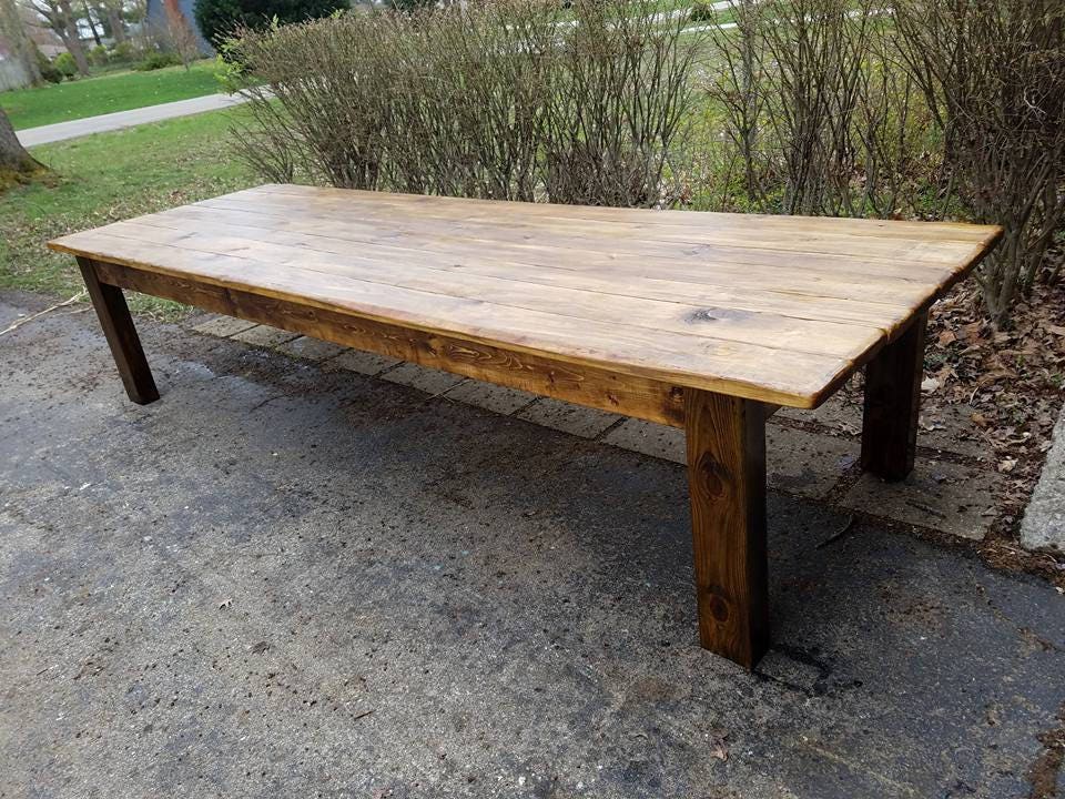 Rustic Farmhouse Table, How Much Does A Farmhouse Table Cost