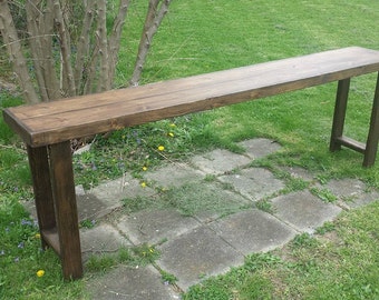 RUSTIC SOFA BAR Table