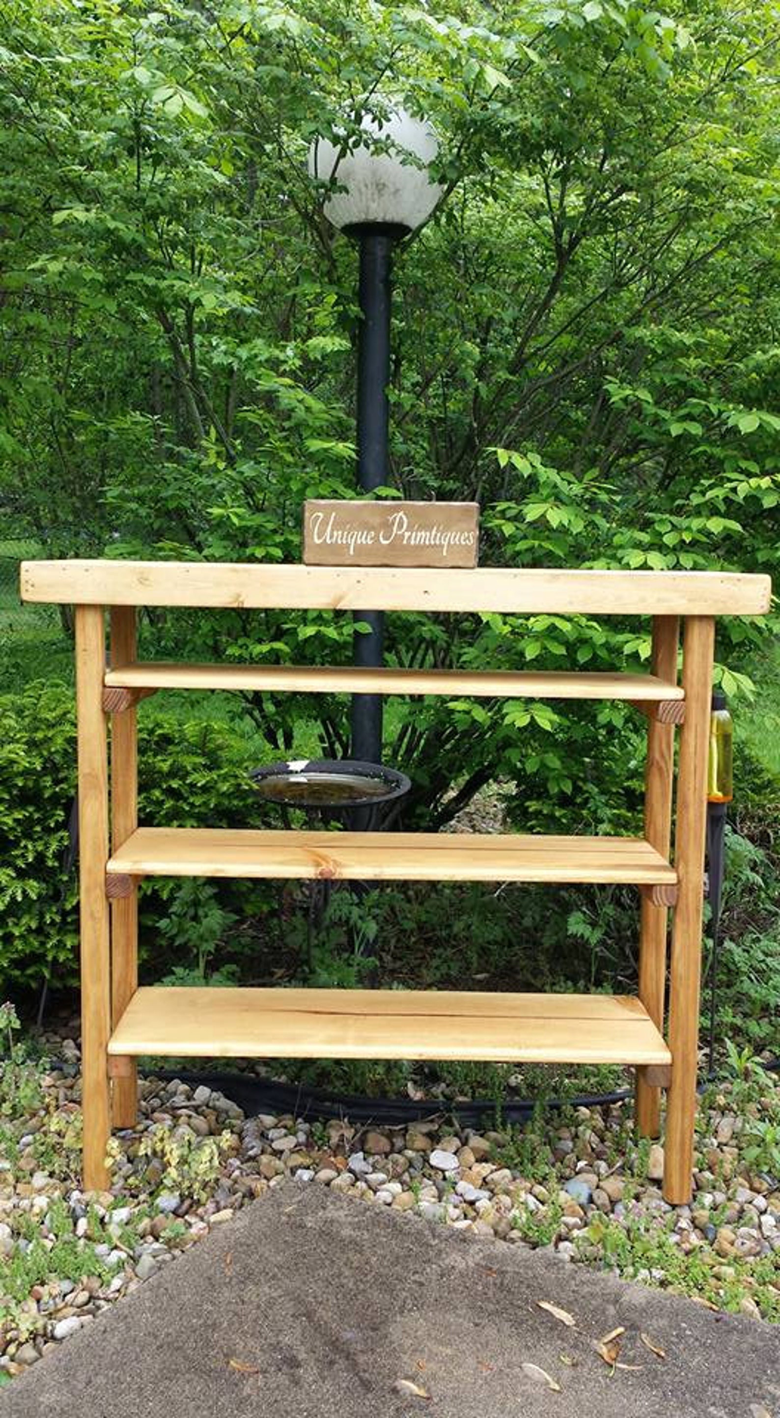 Rustic SOFA Hall Console Table Book Shelf Bookshelf Mud Room Etsy