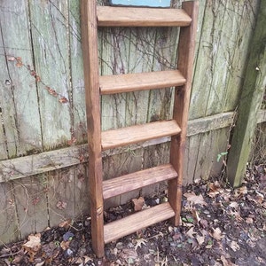 BLANKET Ladder  Rustic Primitive Wood Quilt Scarf Tie Towel Rack Home Cabin Lodge Decor Custom Sizes Colors By Unique Primtiqus Wood Working