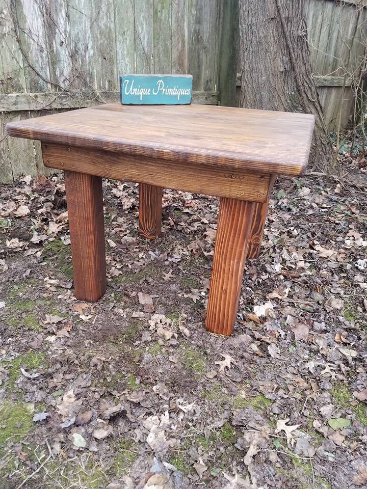 Rustic Kids Table RUSTIC FARMHOUSE COFFEE Table or Kids Childrens Table Farm House ...
