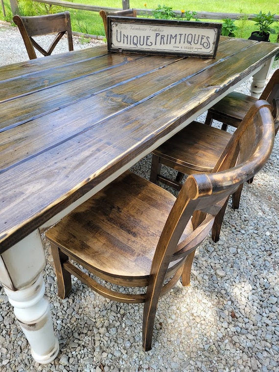 7 foot on sale farmhouse table