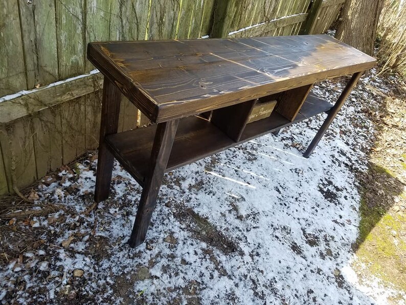 RUSTIC KITCHEN ISLAND Console Table Large Sofa Bar Buffet Etsy
