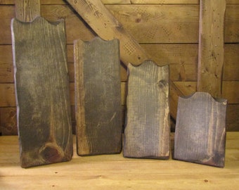 Rustic JEWELRY DISPLAY Necklace Stand Holders Different Sizes Custom Colors Sizes Drop Down Menu Unique Primtiques Event Business Craft Show