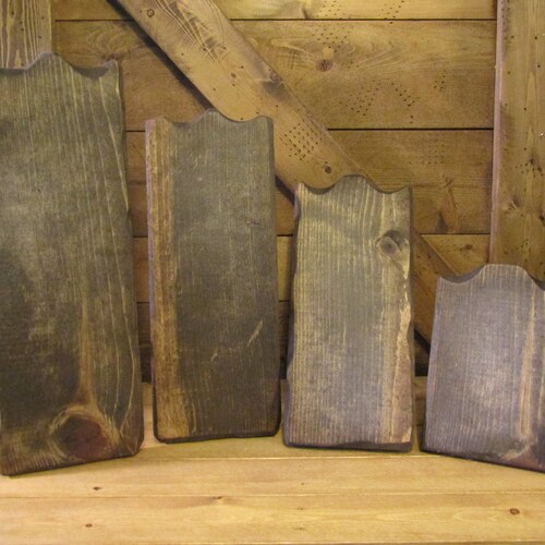 Rustic JEWELRY DISPLAY Necklace Stand Holders Different Sizes Custom Colors Sizes Drop Down Menu Unique Primtiques Event Business Craft Show