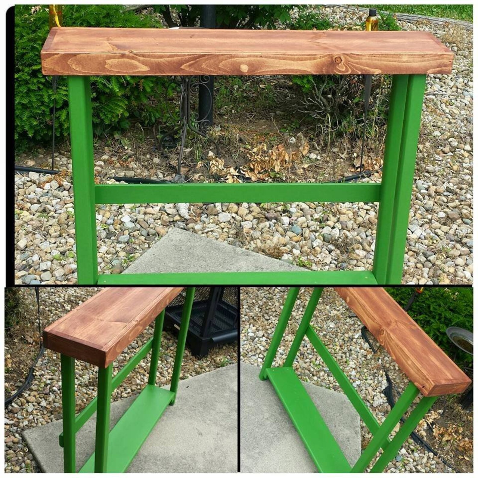 RUSTIC CONSOLE TABLE Entry Entryway Hall Sofa Table Coastal Etsy