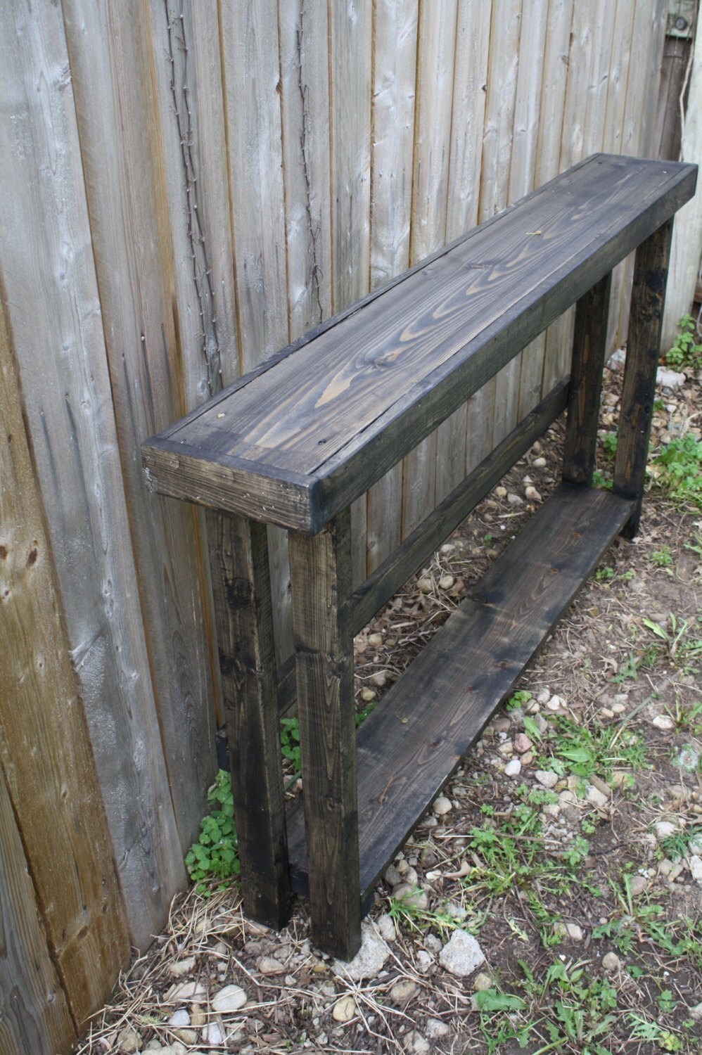 Narrow Console Tables for Entryway, Skinny Sofa Tables,Oak