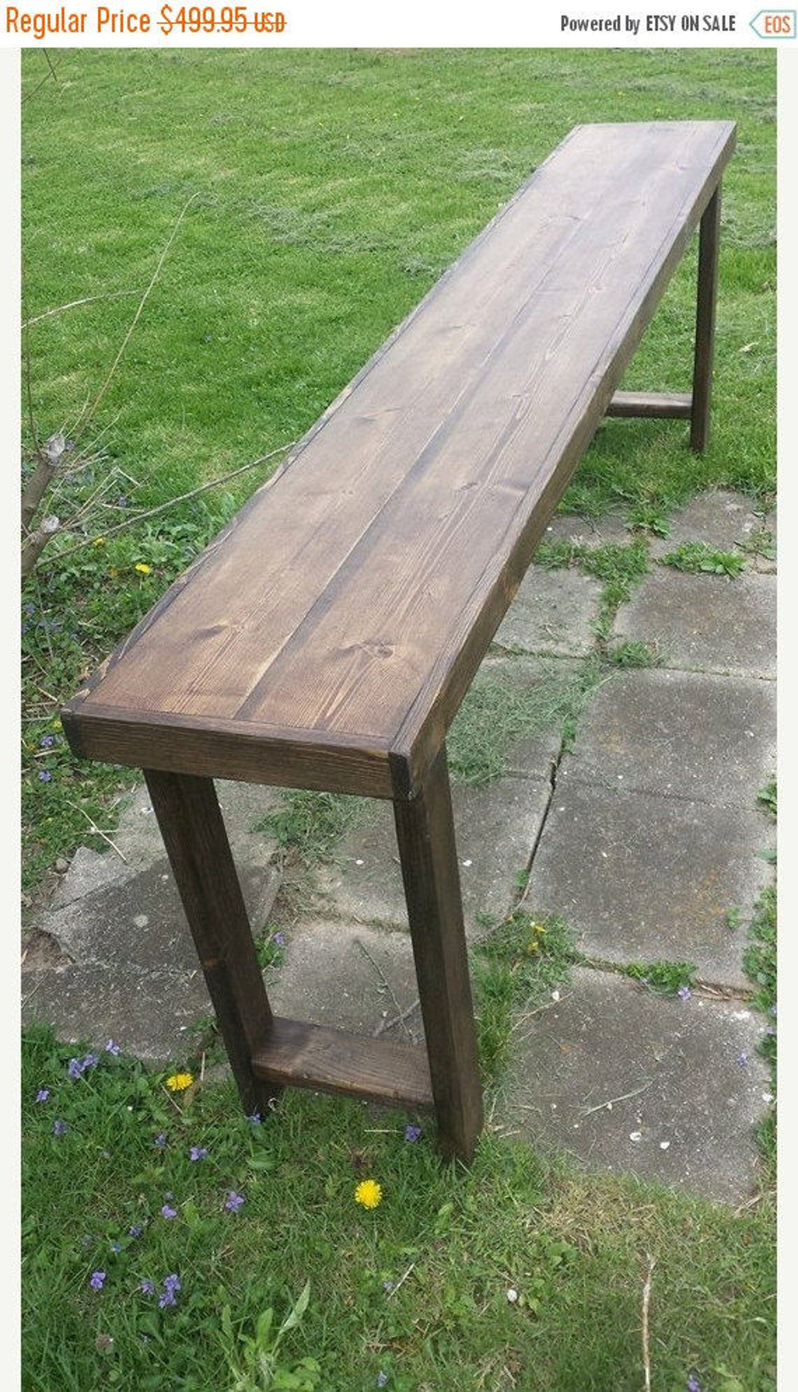 RUSTIC BAR TABLE Etsy