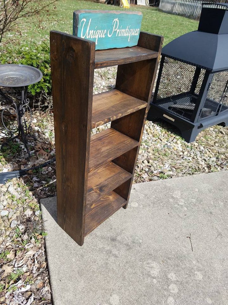 RUSTIC FARMHOUSE LADDER Bookcase Farm House Shelving Reclaimed Etsy