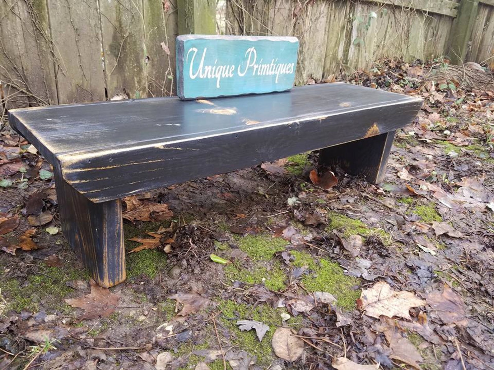 TABLE RISER Grungy DISTRESSED Unique Primtiques Primitive | Etsy
