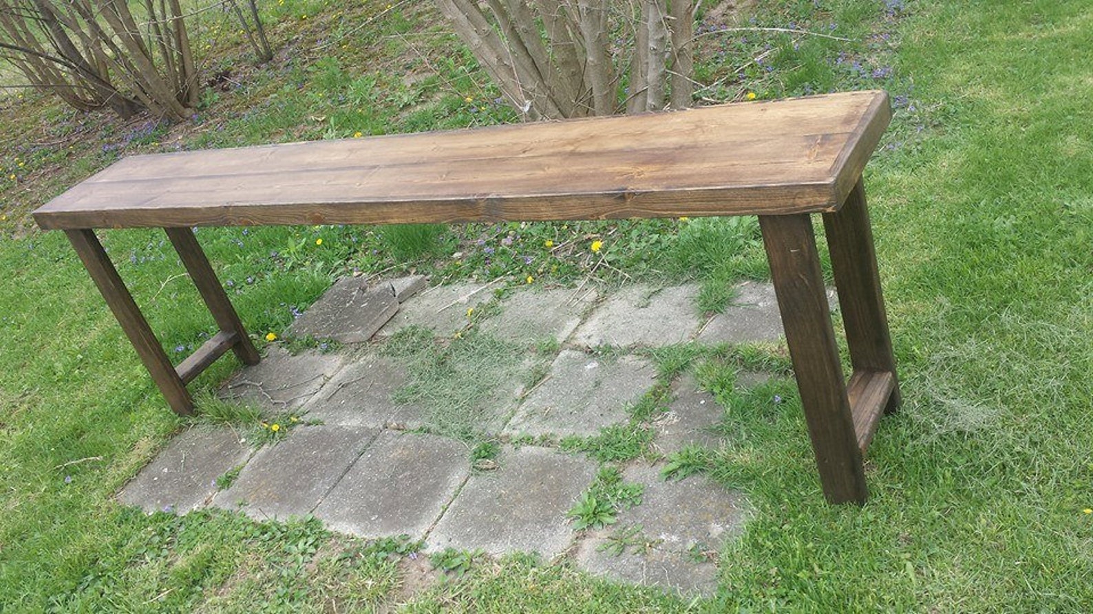RUSTIC BAR TABLE Etsy