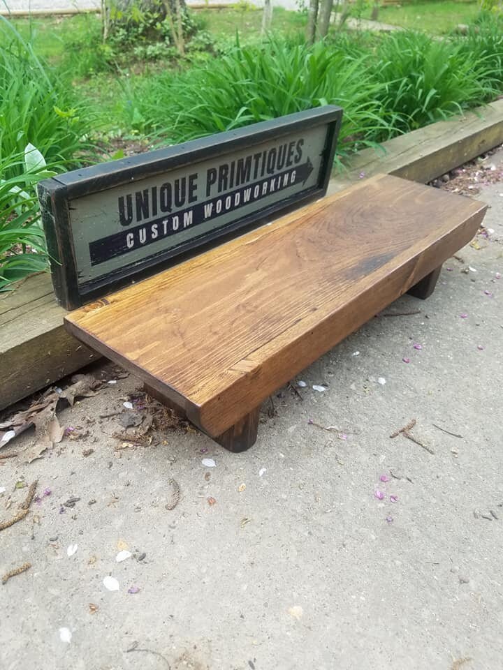 RUSTIC TABLE RISER Unique Primtiques Primitive | Etsy