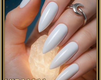 Clean Cotton - White Glossy 1-2 Coat Nail Polish Vegan Non-Toxic