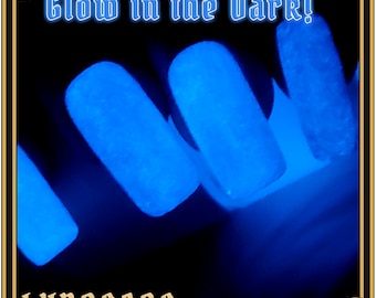 Bioluminescence Blue - Glow in the Dark Nail Polish Top Coat