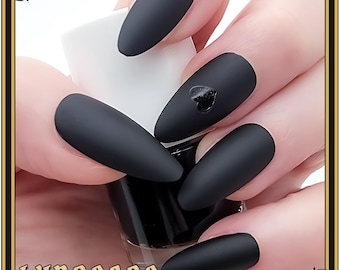 Depth - Matte Black 1-2 Coat Nail Polish