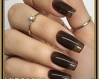 Soot - Black Stained Glass Jelly Nail Polish