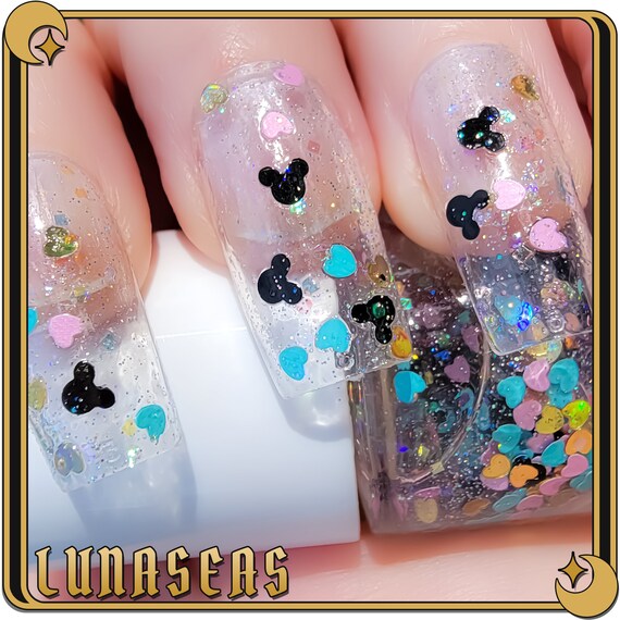 Sweet Mickey  - Mickey Mouse inspired Glitter nail polish