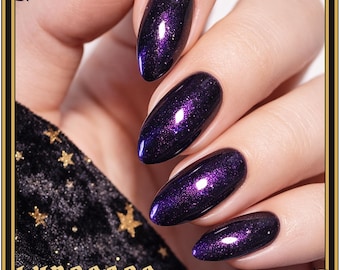 Magic Cosmos - Dark Purple Color Shifting Nail Polish