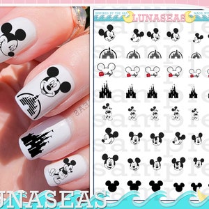 Mickey Nail Wraps 