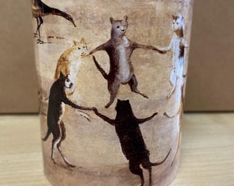 Dancing Cats Mug