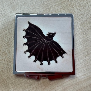 Bat with hands Compact Mirror