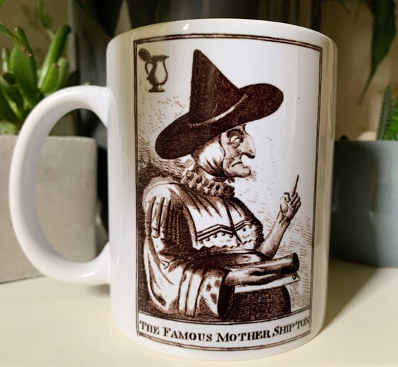 Famous Mother Shipton Witch mug