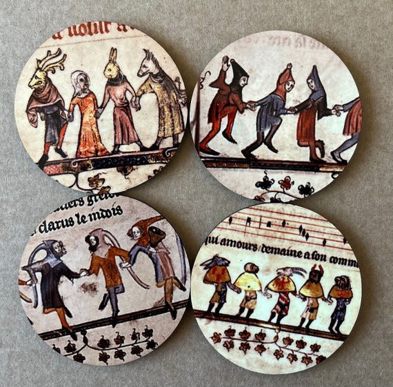 Mummers/Medieval Dancers Fridge Magnets