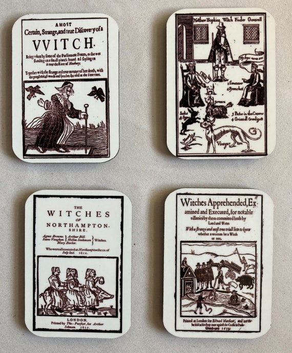 Witch Trial Fridge Magnets