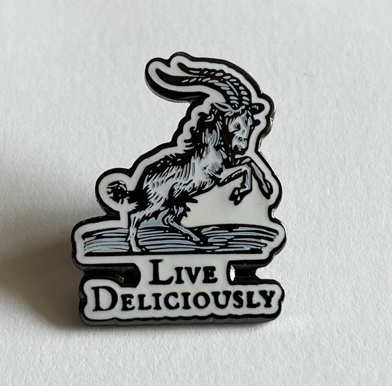 Enamel Black Phillip Lapel Pin