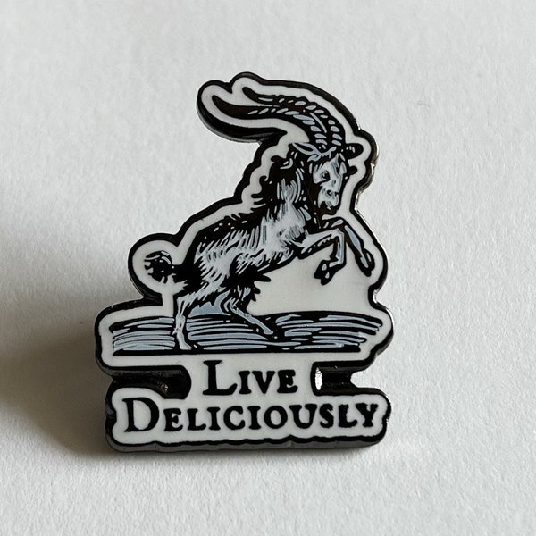 Enamel Black Phillip Lapel Pin